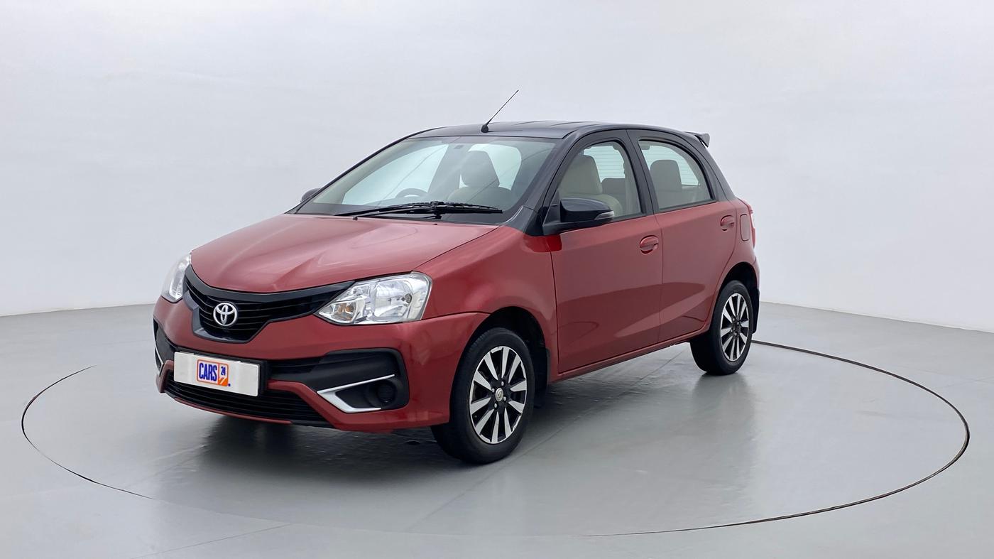 2018 Toyota Etios Liva V DUAL TONE, Petrol, Manual, 49,851 km, Left Front Diagonal