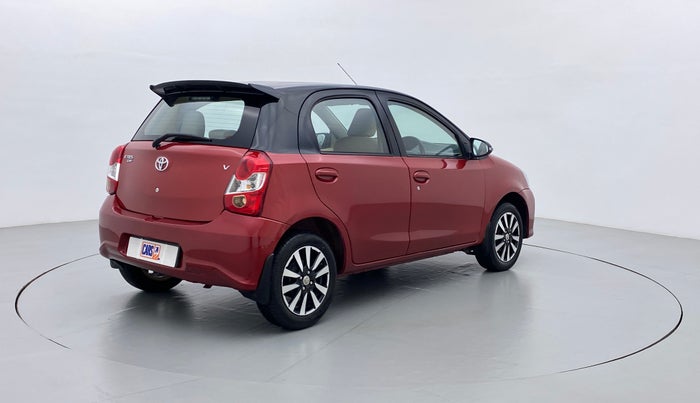 2018 Toyota Etios Liva V DUAL TONE, Petrol, Manual, 49,851 km, Right Back Diagonal