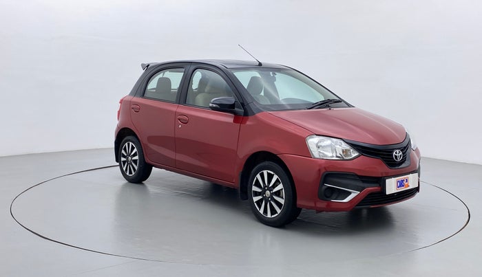2018 Toyota Etios Liva V DUAL TONE, Petrol, Manual, 49,851 km, Right Front Diagonal