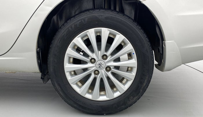 2017 Maruti Ciaz ZETA 1.4 VVT AMT, Petrol, Automatic, 63,065 km, Left Rear Wheel