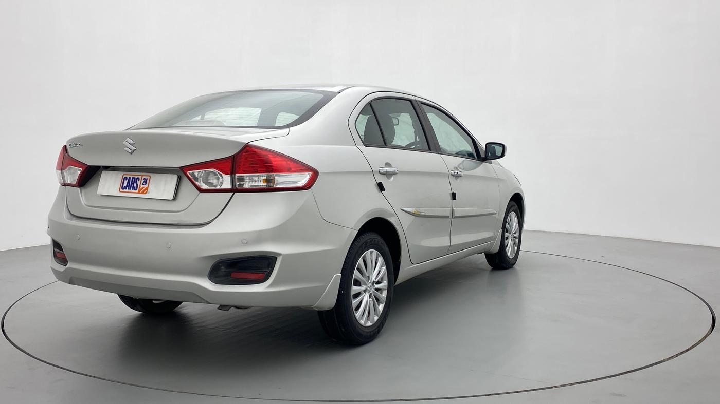 2017 Maruti Ciaz ZETA 1.4 VVT AMT, Petrol, Automatic, 63,065 km, Right Back Diagonal