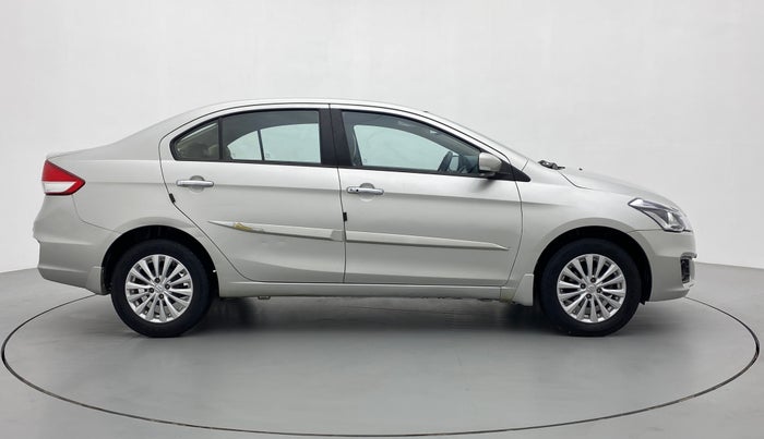 2017 Maruti Ciaz ZETA 1.4 VVT AMT, Petrol, Automatic, 63,065 km, Right Side View