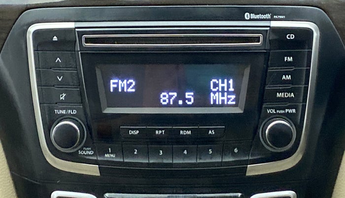 2017 Maruti Ciaz ZETA 1.4 VVT AMT, Petrol, Automatic, 63,065 km, Infotainment System