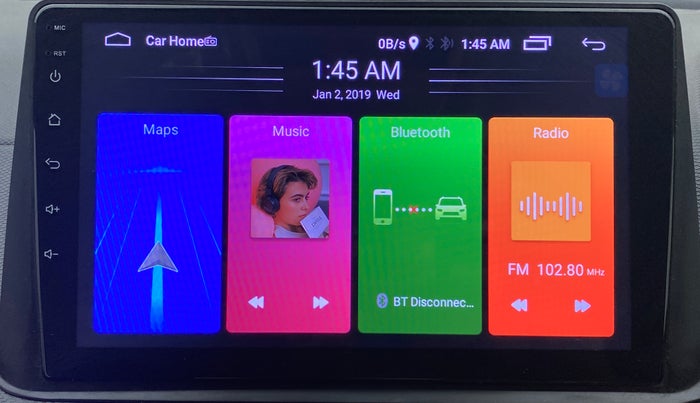 2021 Tata NEXON XM SUNROOF PETROL, Petrol, Manual, 44,901 km, Touchscreen Infotainment System