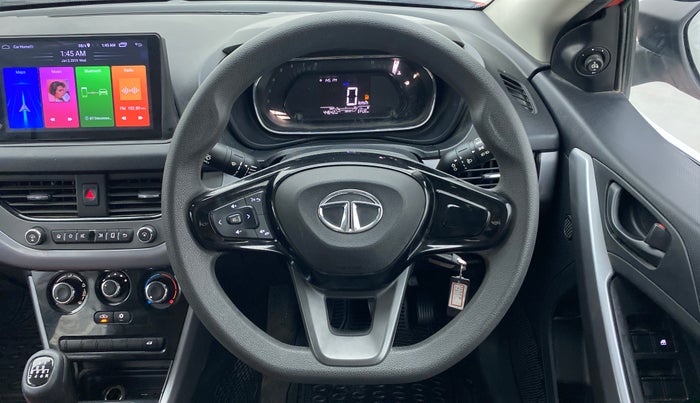 2021 Tata NEXON XM SUNROOF PETROL, Petrol, Manual, 44,901 km, Steering Wheel Close Up