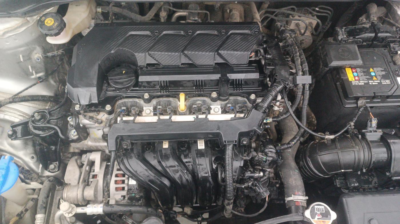 2024 KIA CARENS PRESTIGE 1.5 PETROL 7 STR, Petrol, Manual, 25,102 km, Engine View