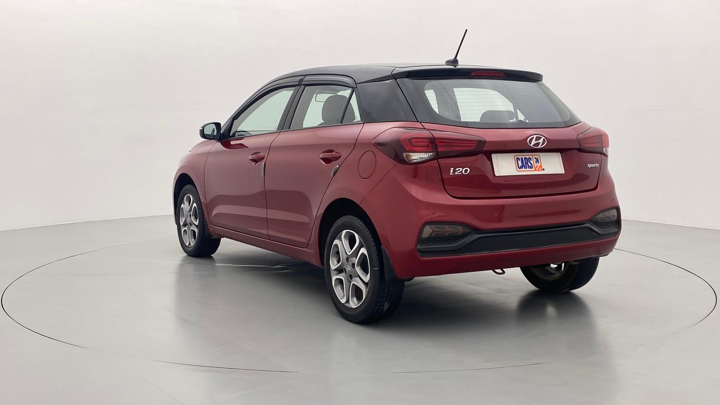 2019 Hyundai Elite i20 1.2 SPORTZ PLUS DUAL TONE VTVT, Petrol, Manual, 26,754 km, Left Back Diagonal