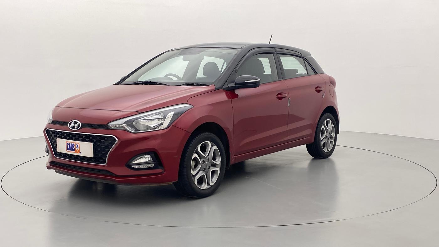 2019 Hyundai Elite i20 1.2 SPORTZ PLUS DUAL TONE VTVT, Petrol, Manual, 26,754 km, Left Front Diagonal