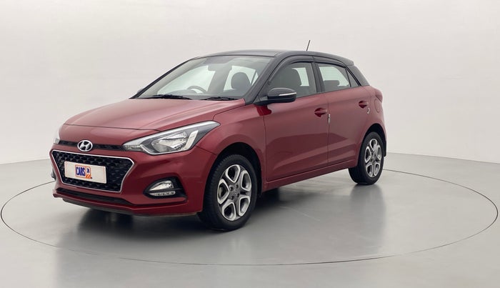 2019 Hyundai Elite i20 1.2 SPORTZ PLUS DUAL TONE VTVT, Petrol, Manual, 26,754 km, Left Front Diagonal