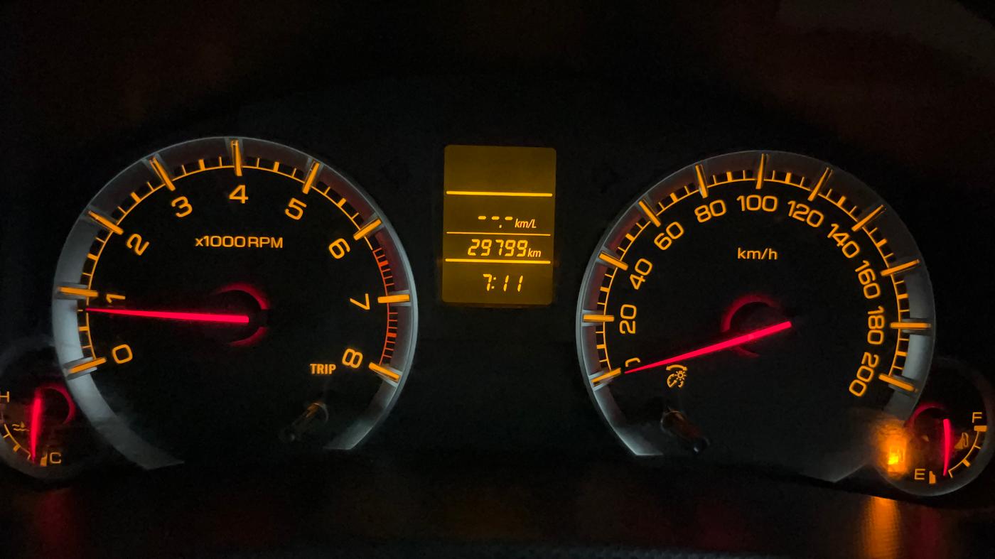 2015 Maruti Swift Dzire VXI, Petrol, Manual, 29,848 km, Odometer Image