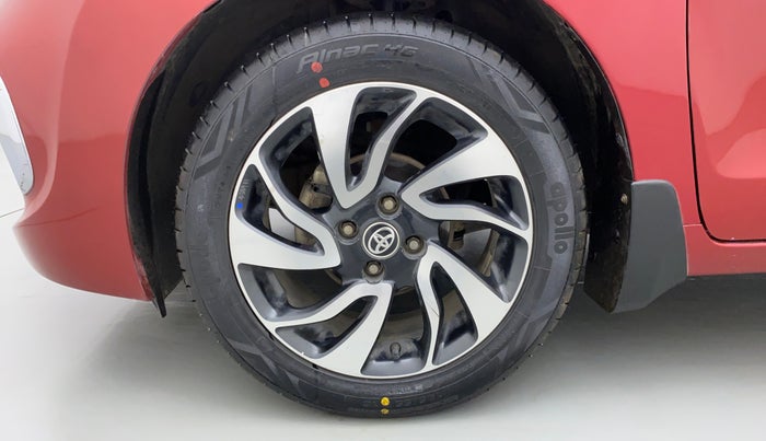 2019 Toyota Glanza G CVT, Petrol, Automatic, 45,097 km, Left Front Wheel