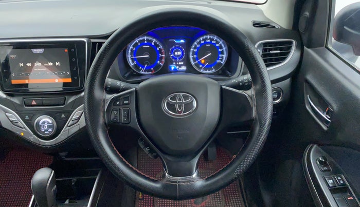 2019 Toyota Glanza G CVT, Petrol, Automatic, 45,097 km, Steering Wheel Close Up