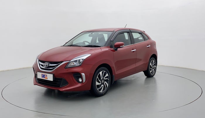 2019 Toyota Glanza G CVT, Petrol, Automatic, 45,097 km, Left Front Diagonal