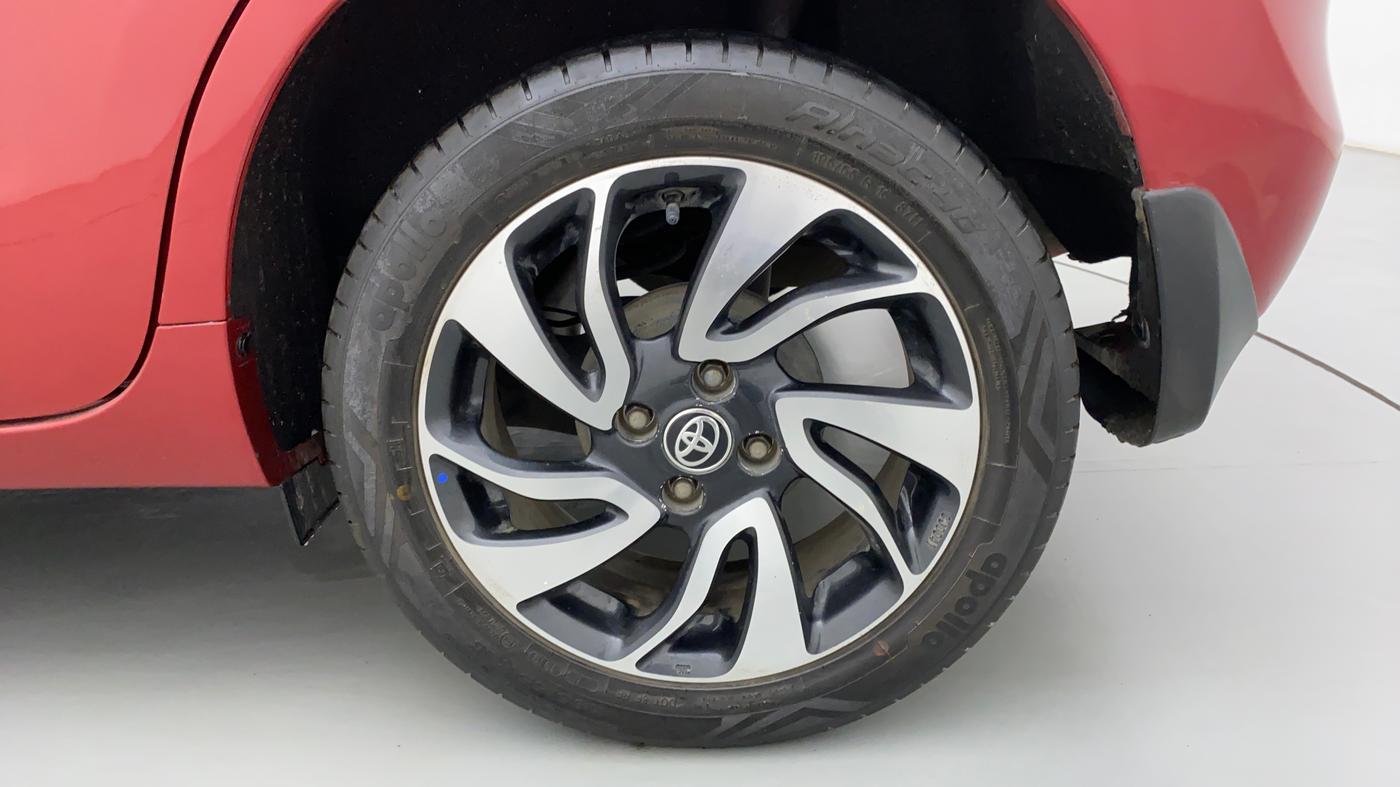 2019 Toyota Glanza G CVT, Petrol, Automatic, 45,097 km, Left Rear Wheel