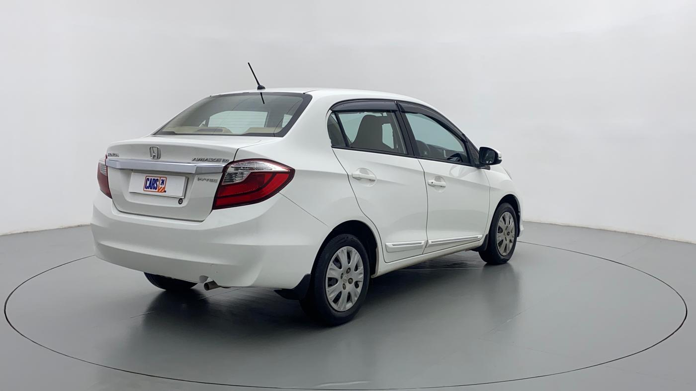 2016 Honda Amaze 1.2 SX MT I VTEC, Petrol, Manual, 48,548 km, Right Back Diagonal