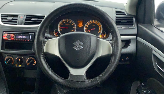 2012 Maruti Swift VXI, Petrol, Manual, 62,456 km, Steering Wheel Close Up