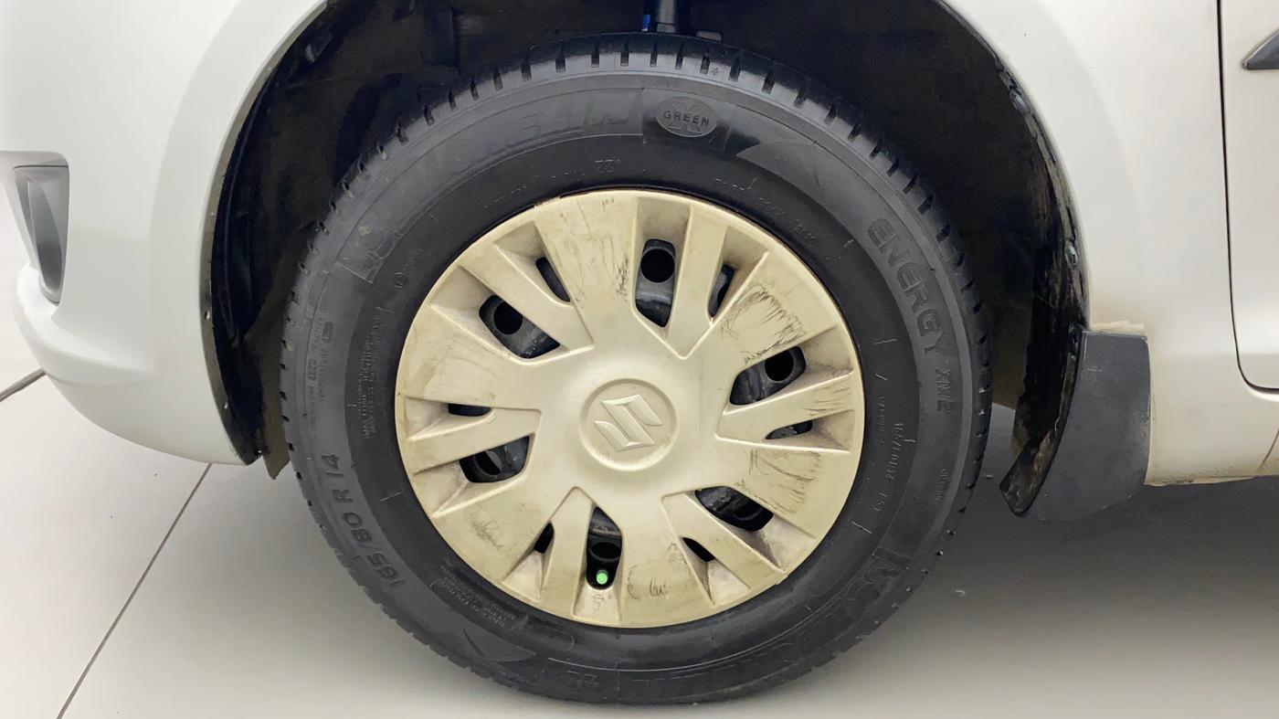 2012 Maruti Swift VXI, Petrol, Manual, 62,456 km, Left Front Wheel