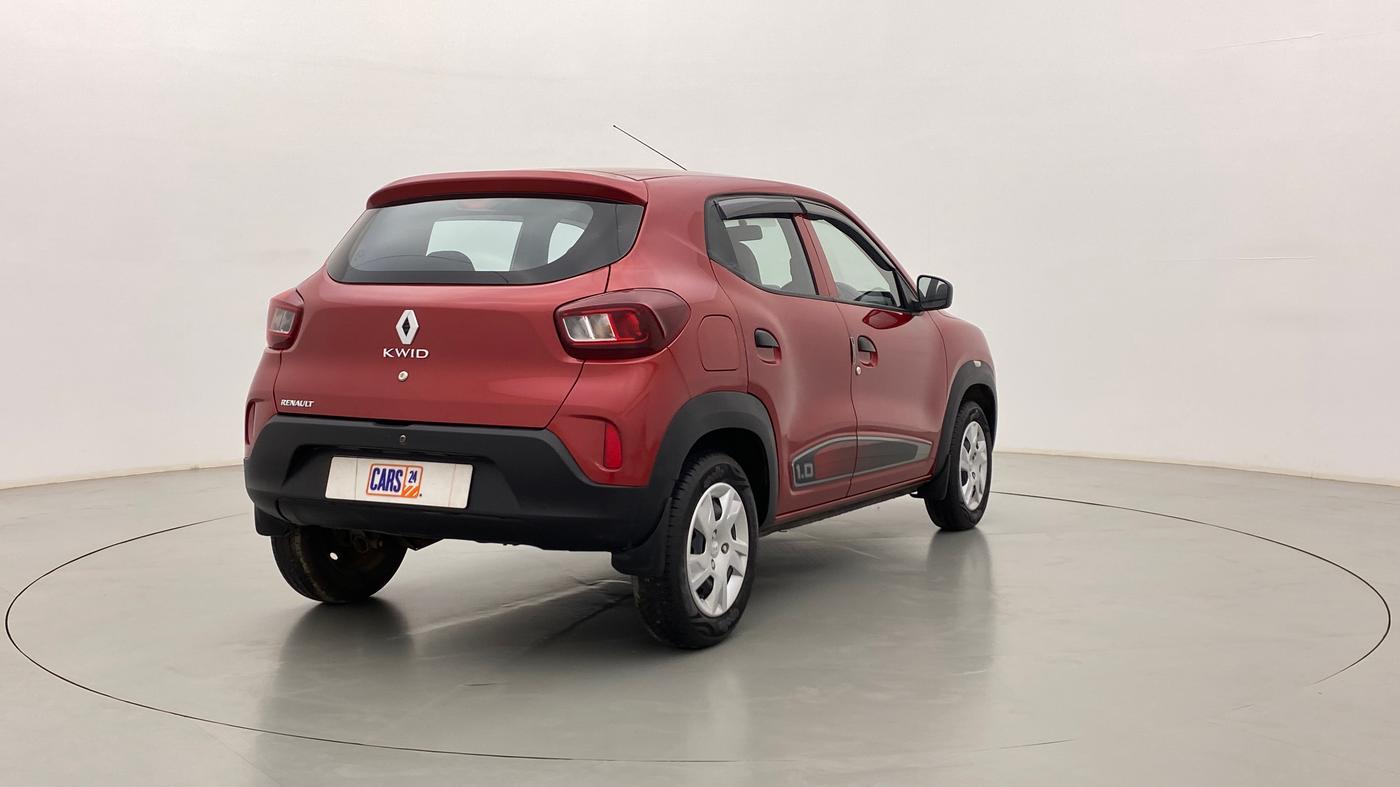 2021 Renault Kwid 1.0 RXL, Petrol, Manual, 10,957 km, Right Back Diagonal