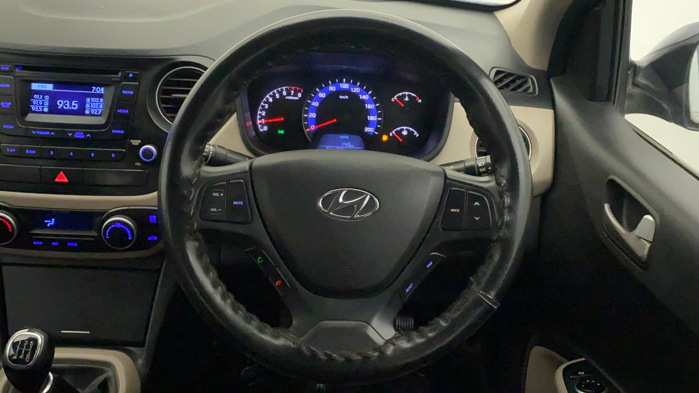 2015 Hyundai Xcent SX 1.2, Petrol, Manual, 64,221 km, Steering Wheel Close Up