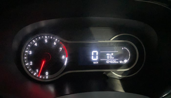 2020 Hyundai AURA SX 1.2, Petrol, Manual, 1,04,595 km, Odometer Image