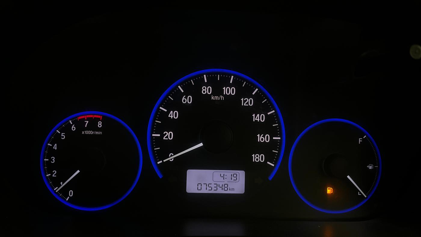 2017 Honda Amaze 1.2L I-VTEC S OPT, CNG, Manual, 75,301 km, Odometer Image