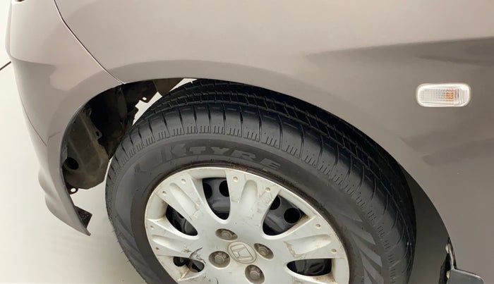 2014 Honda Brio S MT, Petrol, Manual, 69,651 km, Left fender - Lining missing