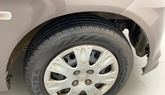 2014 Honda Brio S MT, Petrol, Manual, 69,651 km, Right fender - Lining missing