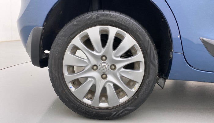 2017 Maruti Baleno ALPHA CVT PETROL 1.2, Petrol, Automatic, 52,712 km, Right Rear Wheel