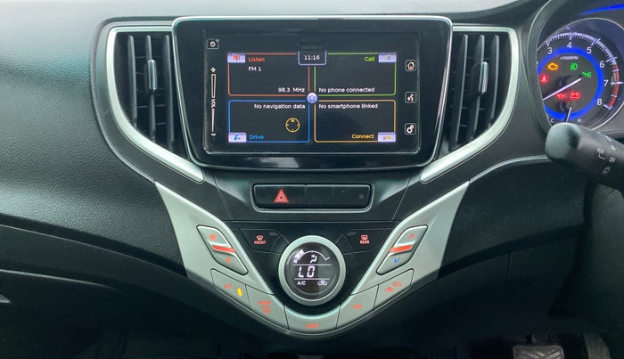 2017 Maruti Baleno ALPHA CVT PETROL 1.2, Petrol, Automatic, 52,712 km, Air Conditioner