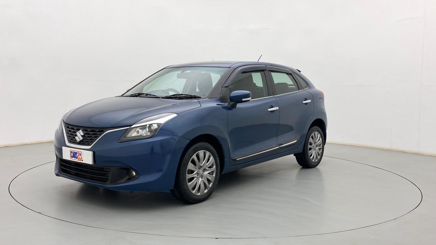 2017 Maruti Baleno ALPHA CVT PETROL 1.2, Petrol, Automatic, 52,712 km, Left Front Diagonal