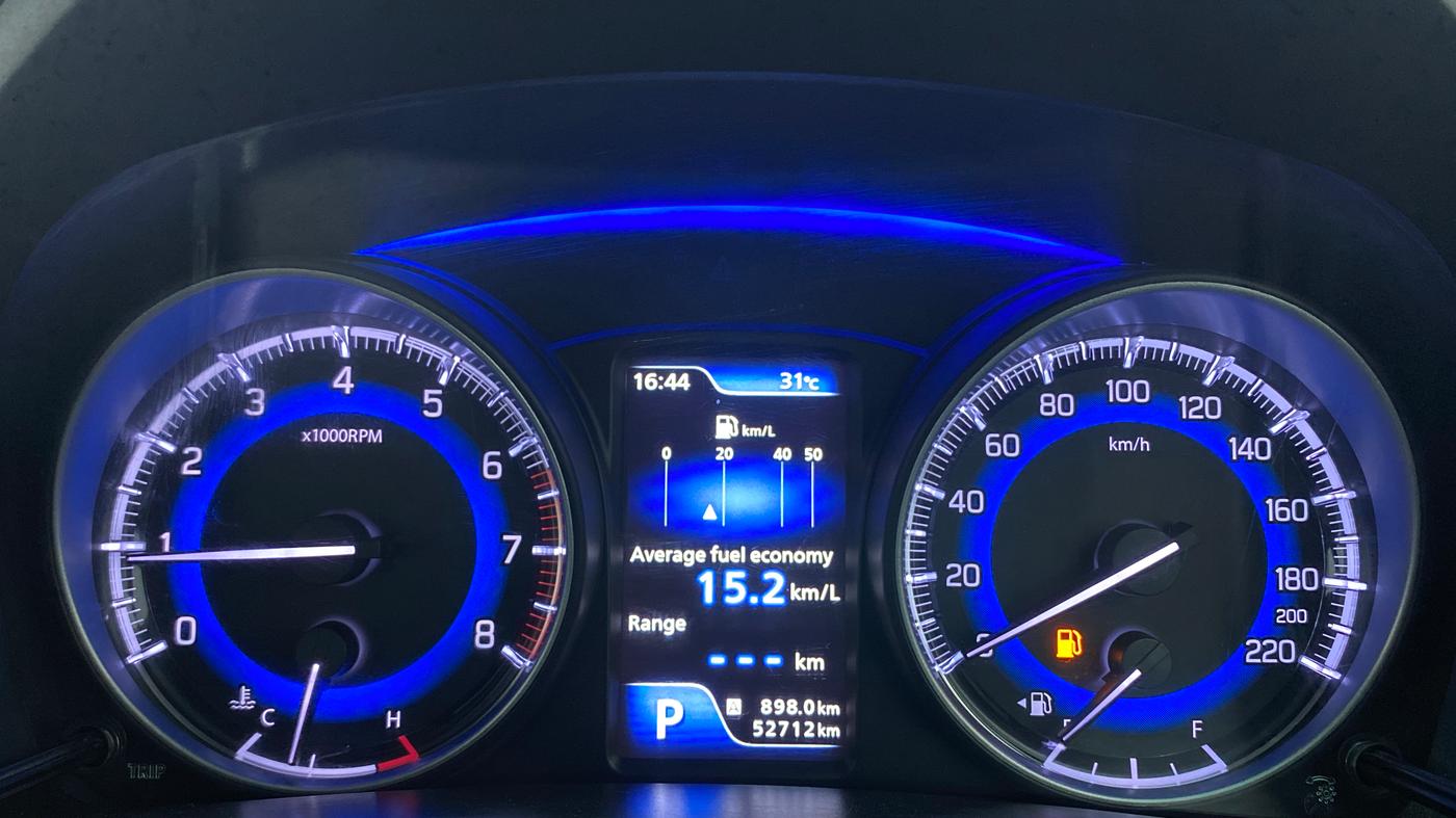 2017 Maruti Baleno ALPHA CVT PETROL 1.2, Petrol, Automatic, 52,712 km, Odometer Image