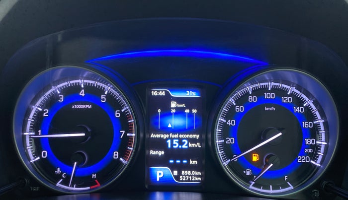 2017 Maruti Baleno ALPHA CVT PETROL 1.2, Petrol, Automatic, 52,712 km, Odometer Image
