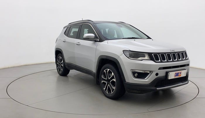 2020 Jeep Compass LIMITED PLUS PETROL AT, Petrol, Automatic, 33,765 km, Right Front Diagonal