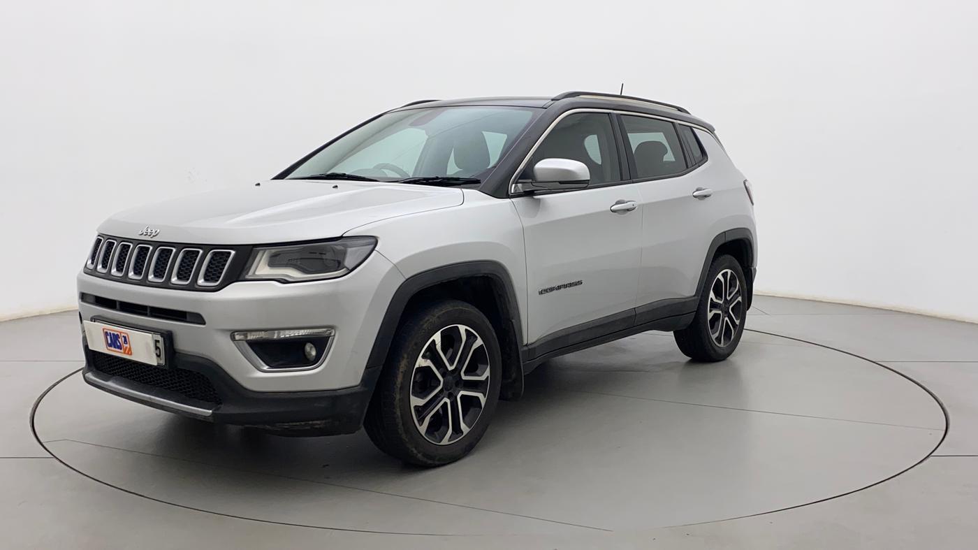 2020 Jeep Compass LIMITED PLUS PETROL AT, Petrol, Automatic, 33,765 km, Left Front Diagonal
