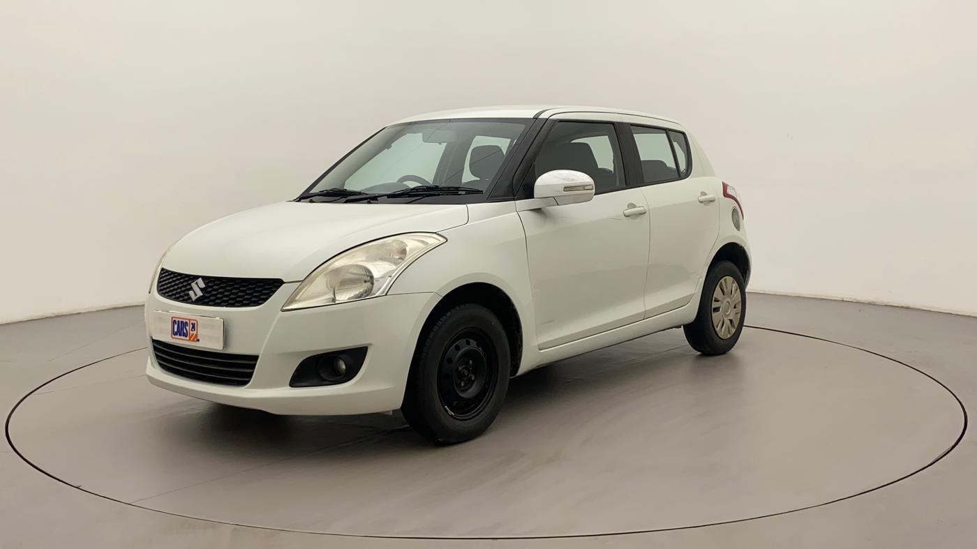 2013 Maruti Swift VXI, Petrol, Manual, 63,029 km, Left Front Diagonal