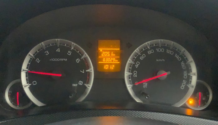2013 Maruti Swift VXI, Petrol, Manual, 63,029 km, Odometer Image