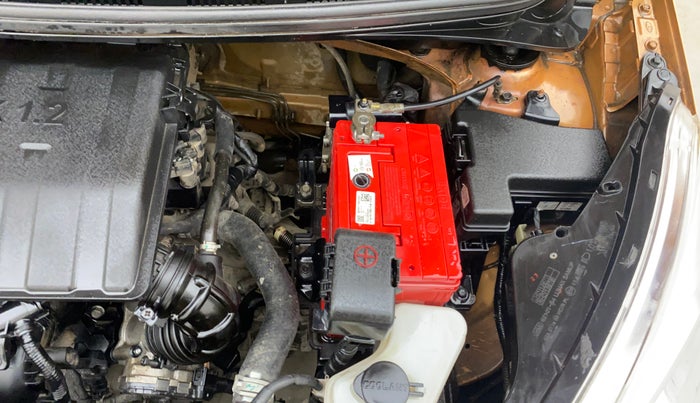 2015 Hyundai Grand i10 ASTA 1.2 KAPPA VTVT, Petrol, Manual, 80,994 km, Engine View - Left