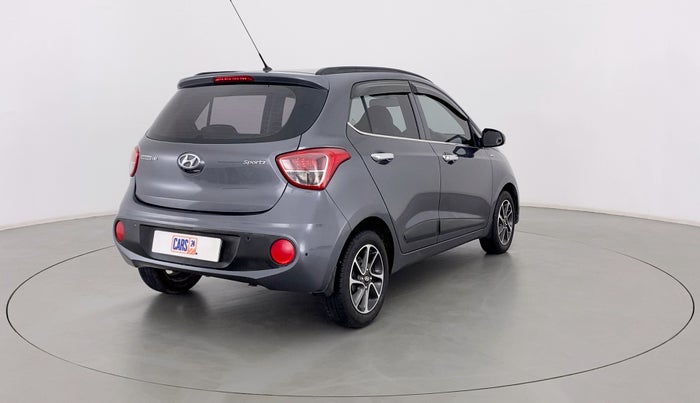 2018 Hyundai Grand i10 SPORTZ AT 1.2 KAPPA VTVT, Petrol, Automatic, 42,433 km, Right Back Diagonal