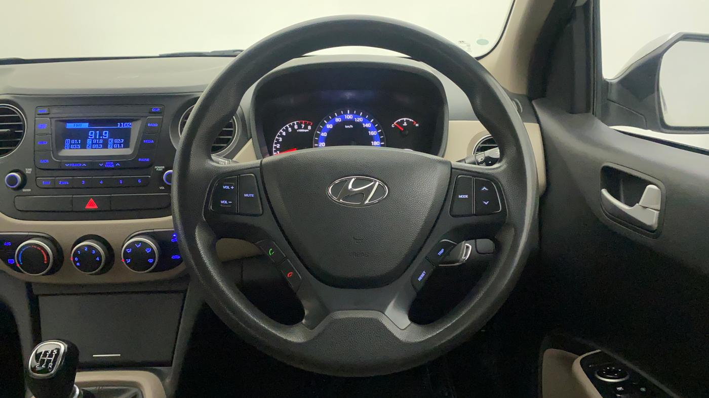 2017 Hyundai Xcent S 1.2, Petrol, Manual, 57,919 km, Steering Wheel Close Up