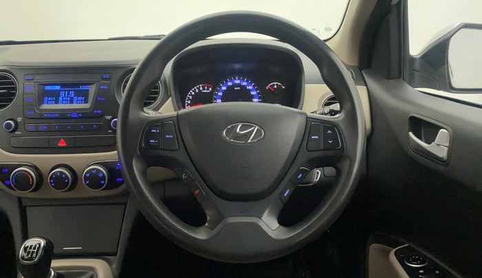 2017 Hyundai Xcent S 1.2, Petrol, Manual, 57,919 km, Steering Wheel Close Up