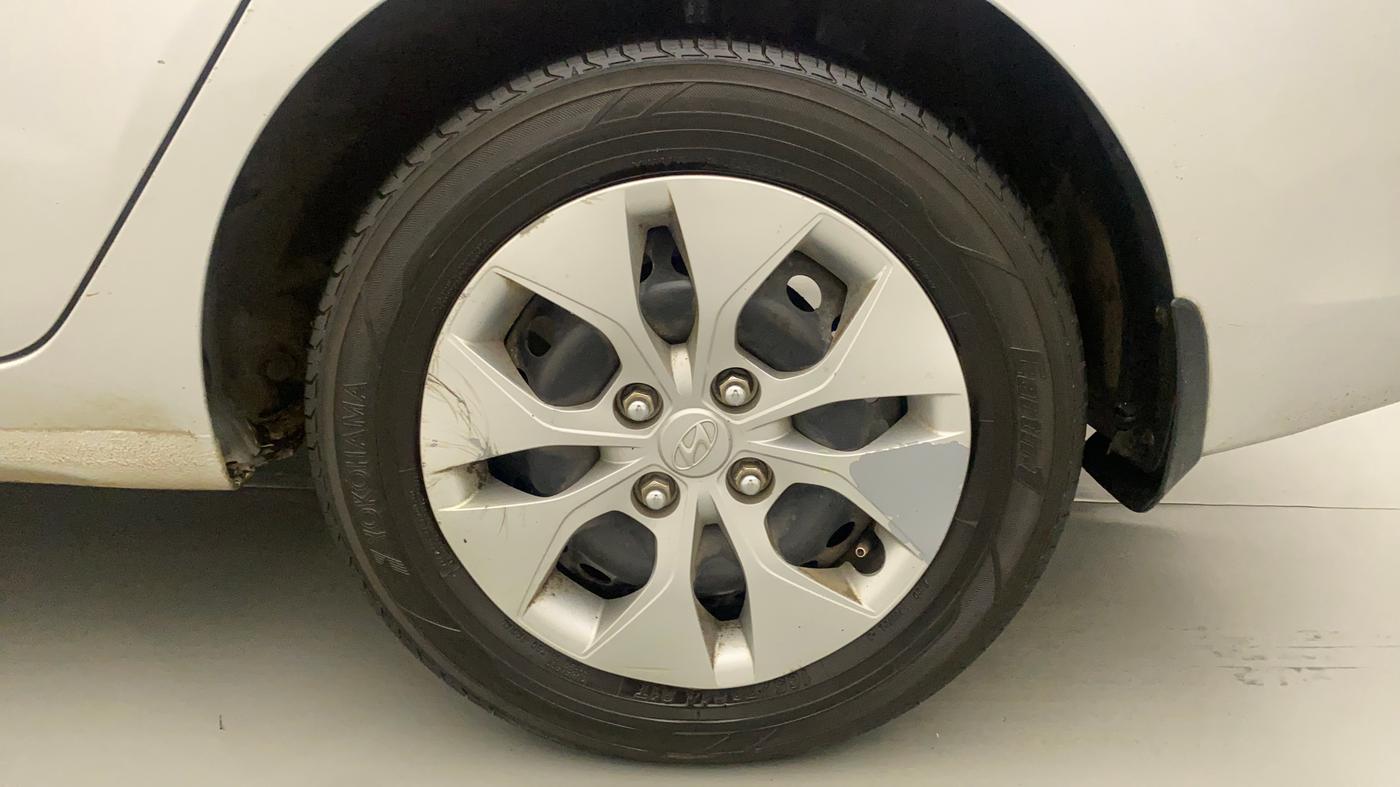 2017 Hyundai Xcent S 1.2, Petrol, Manual, 57,919 km, Left Rear Wheel
