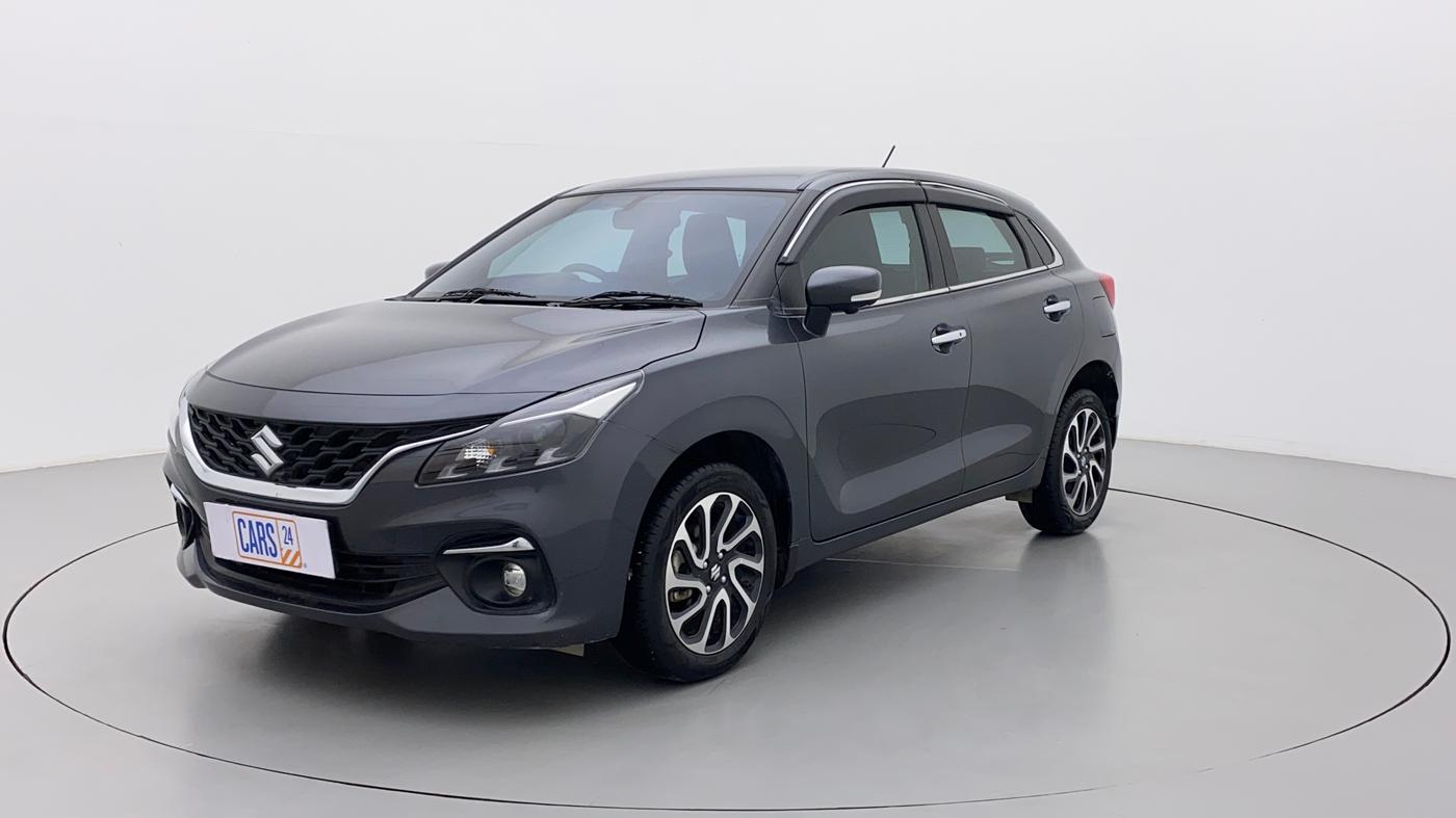 2023 Maruti Baleno ALPHA 1.2 AGS, CNG, Automatic, 12,190 km, Left Front Diagonal