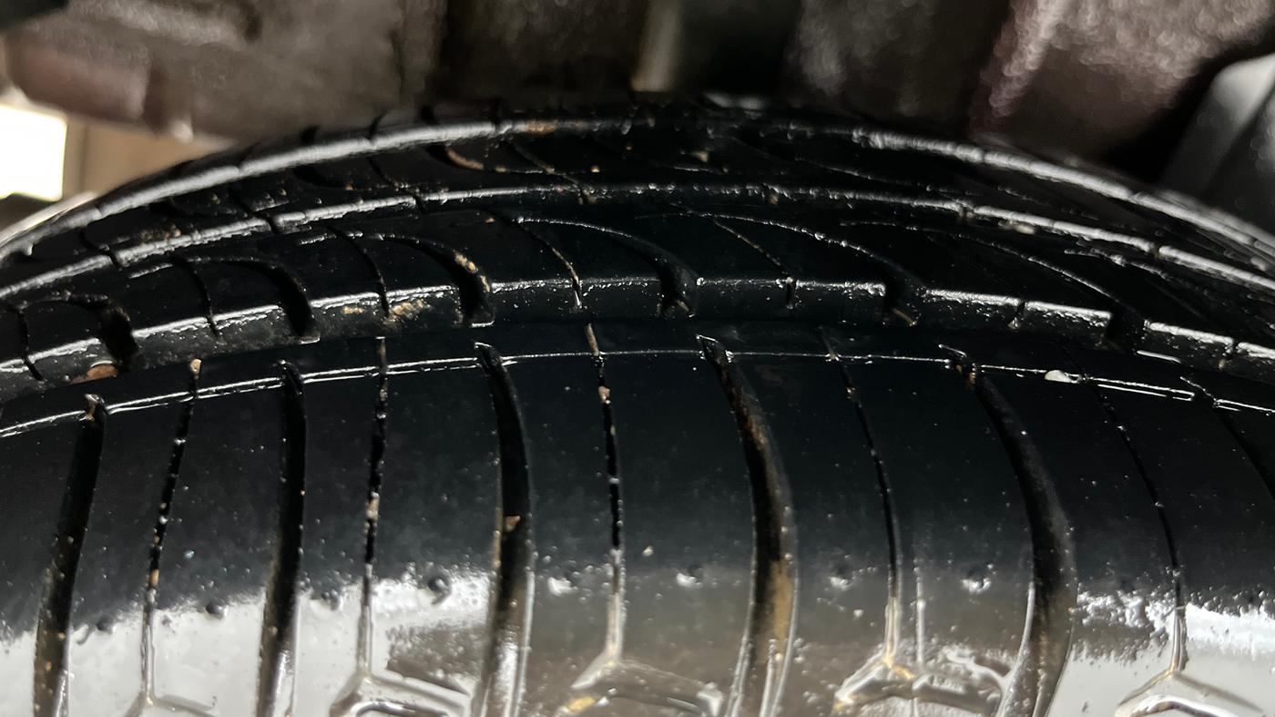 2022 Tata TIGOR XZA PLUS PETROL, Petrol, Automatic, 45,837 km, Right Rear Tyre Tread