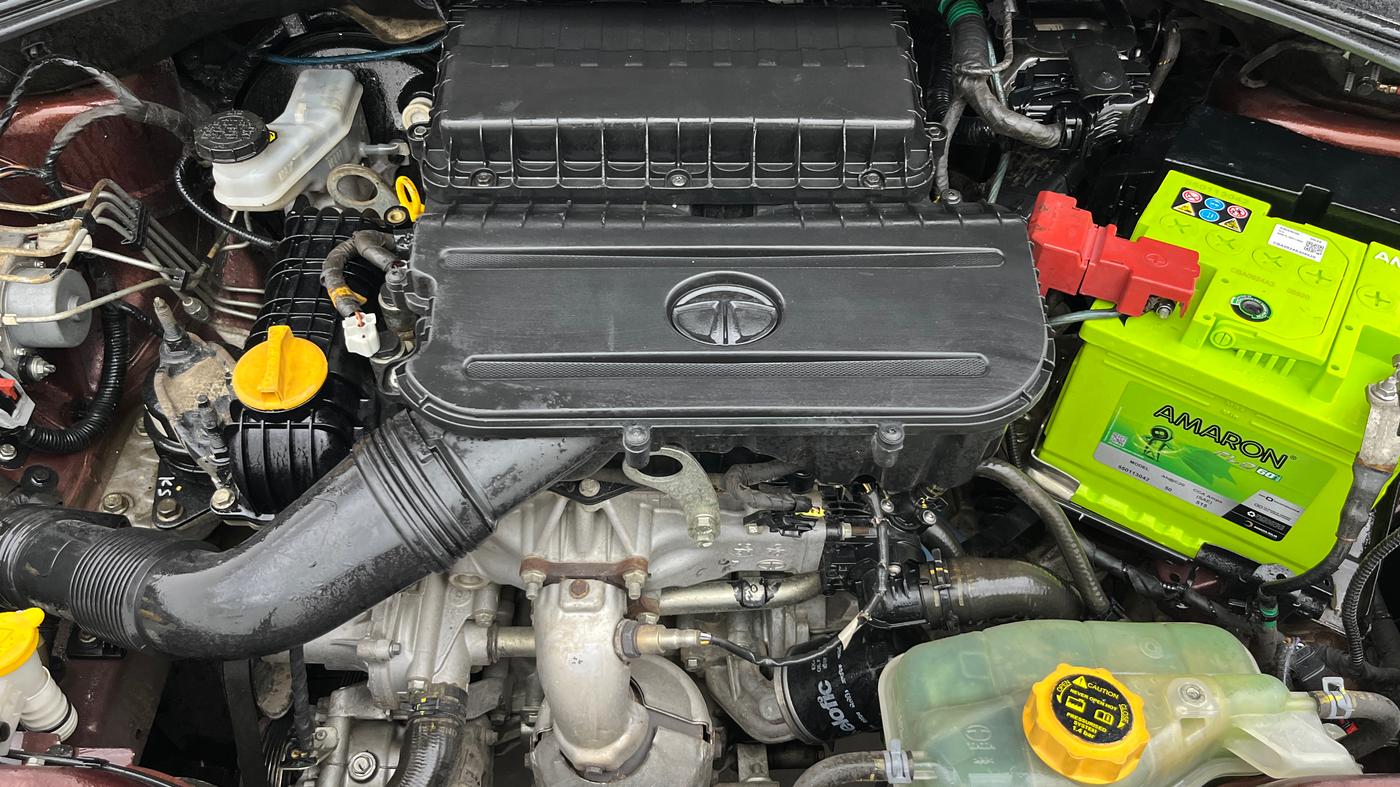 2022 Tata TIGOR XZA PLUS PETROL, Petrol, Automatic, 45,837 km, Engine View