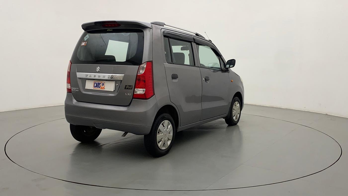 2014 Maruti Wagon R 1.0 LXI CNG, CNG, Manual, 57,238 km, Right Back Diagonal