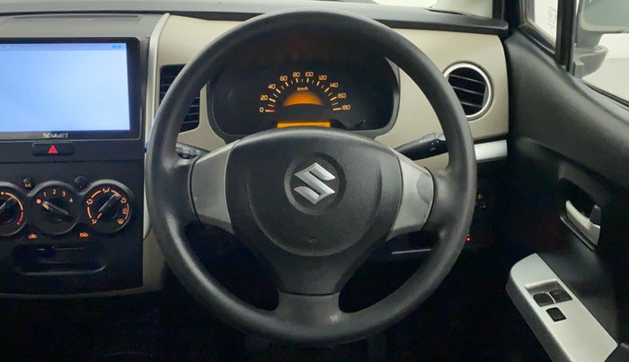 2014 Maruti Wagon R 1.0 LXI CNG, CNG, Manual, 57,238 km, Steering Wheel Close Up