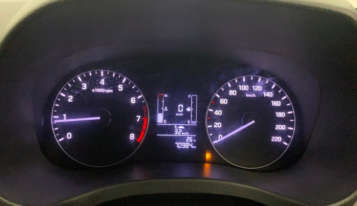 2017 Hyundai Creta SX PLUS 1.6 PETROL, Petrol, Manual, 70,971 km, Odometer Image