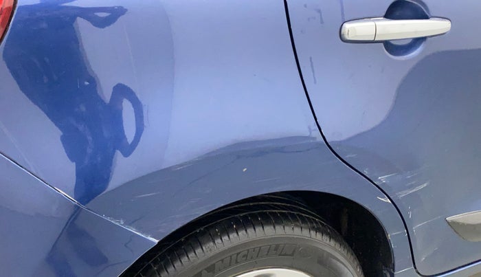 2018 Maruti Baleno ALPHA DIESEL 1.3, Diesel, Manual, 89,607 km, Right quarter panel - Slightly dented