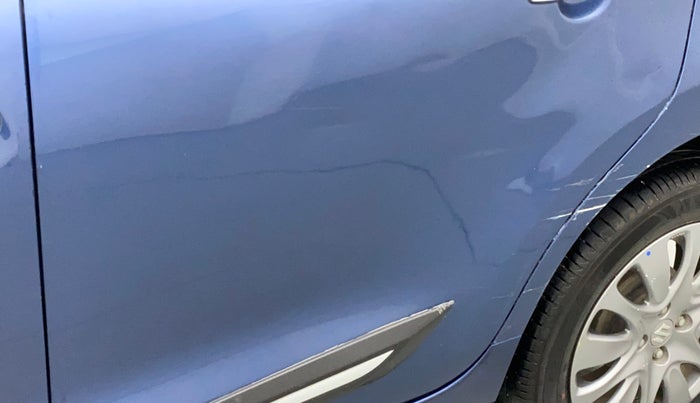 2018 Maruti Baleno ALPHA DIESEL 1.3, Diesel, Manual, 89,607 km, Rear left door - Slightly dented