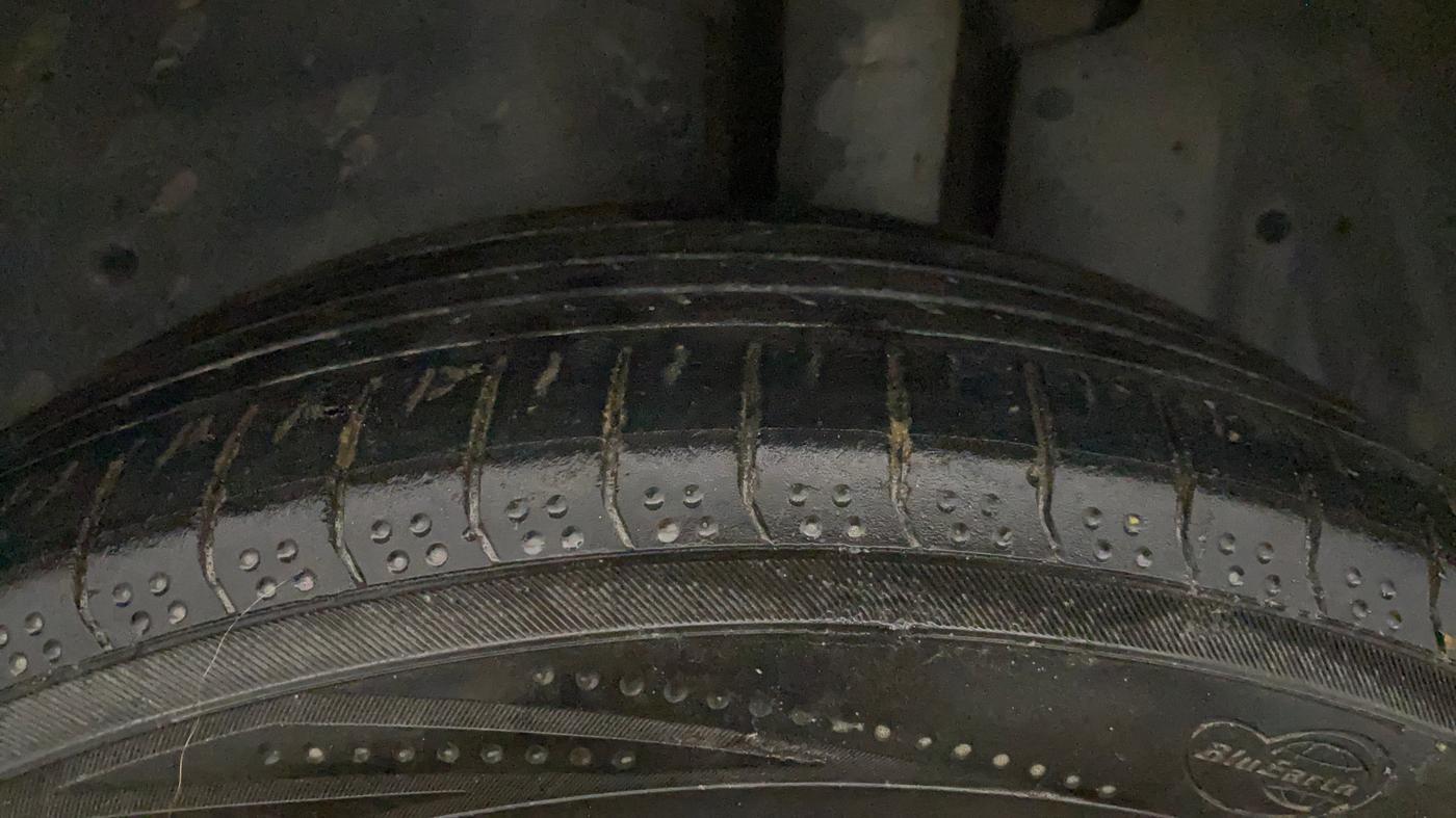 2021 MG HECTOR SHARP 1.5 PETROL CVT, Petrol, Automatic, 86,574 km, Left Rear Tyre Tread